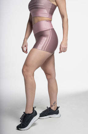 Shorts Curto Pink Coffee