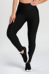 Legging Básica Lisa Preta