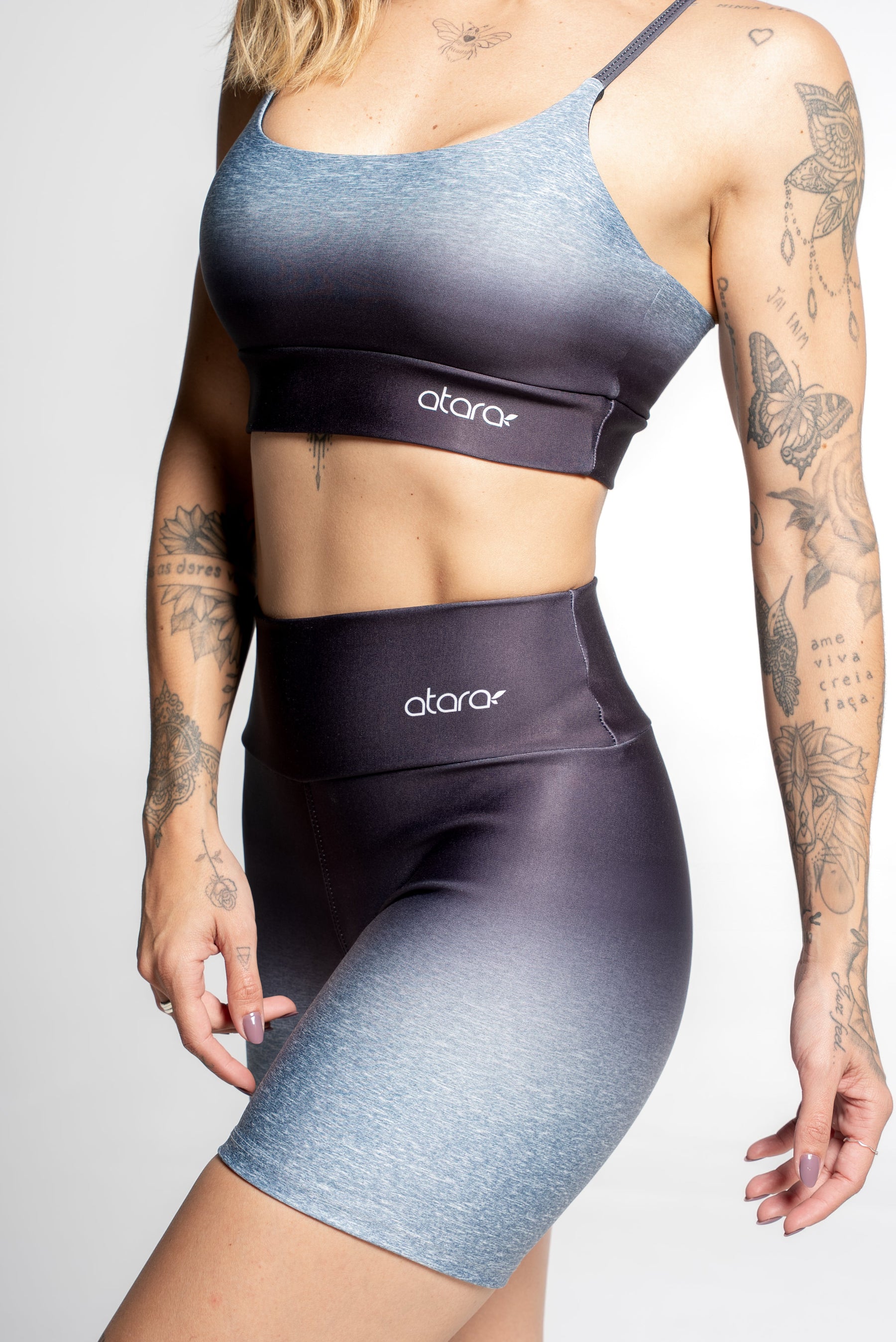 Bermuda Estampa Immersion Cinza