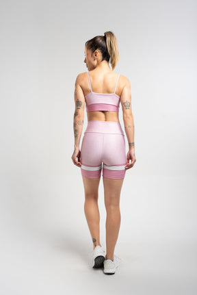 Bermuda Mesclada Rosa