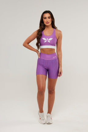 Bermuda Poá Violeta