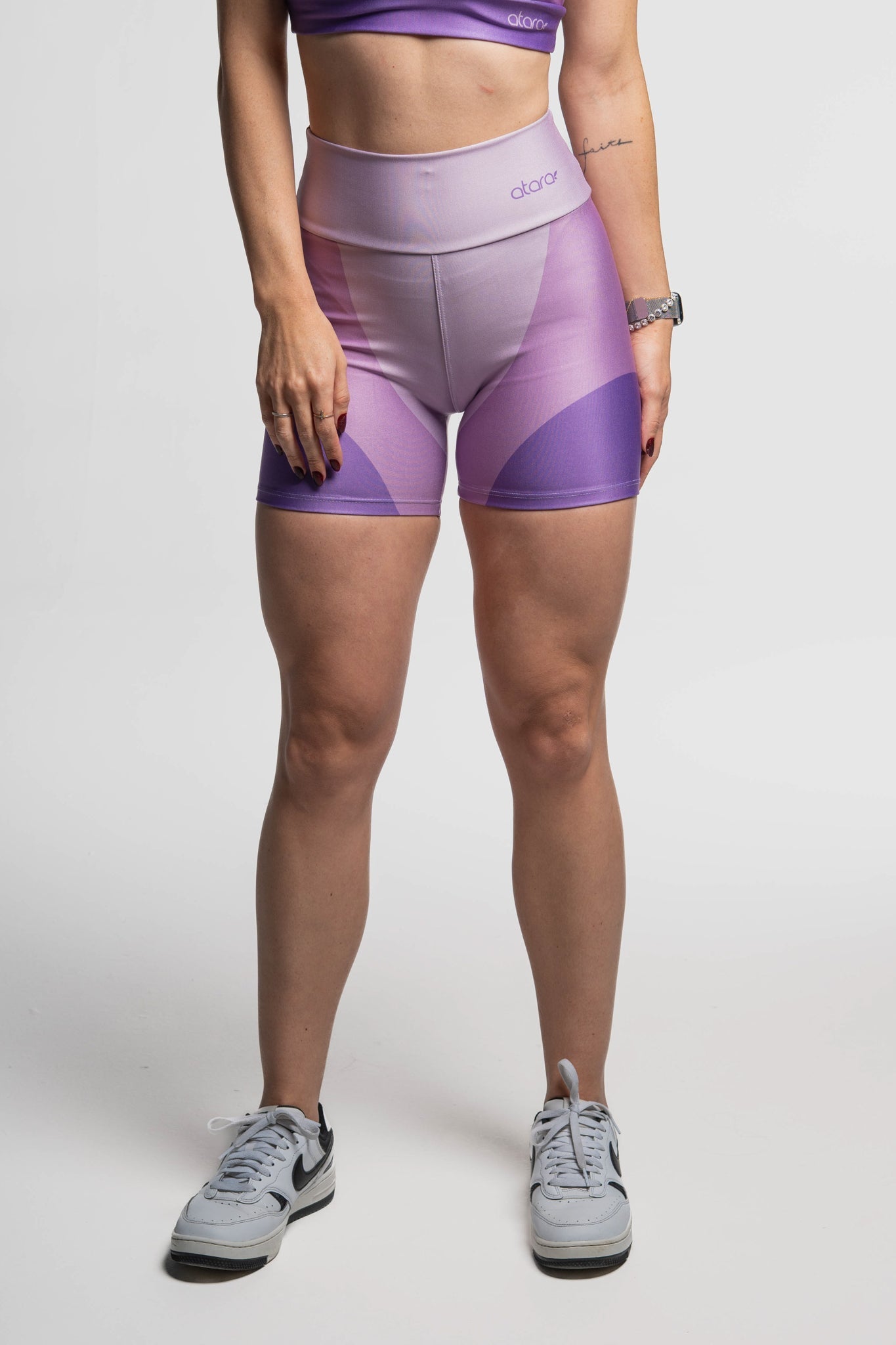 Bermuda Três Cores Roxa