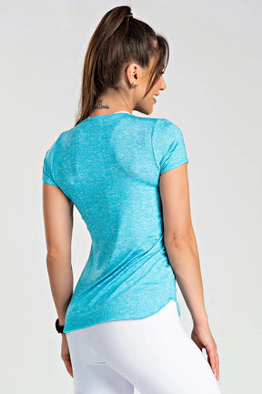Blusa Mescla Azul