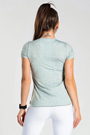 Blusa Mescla Verde Oliva