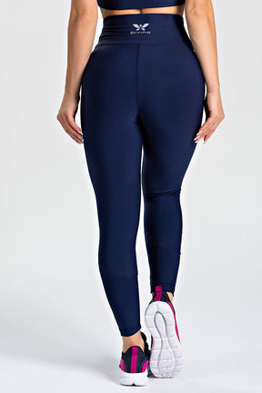Legging Básica Lisa Azul Marinho
