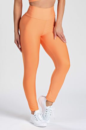 Legging Básica Lisa Laranja