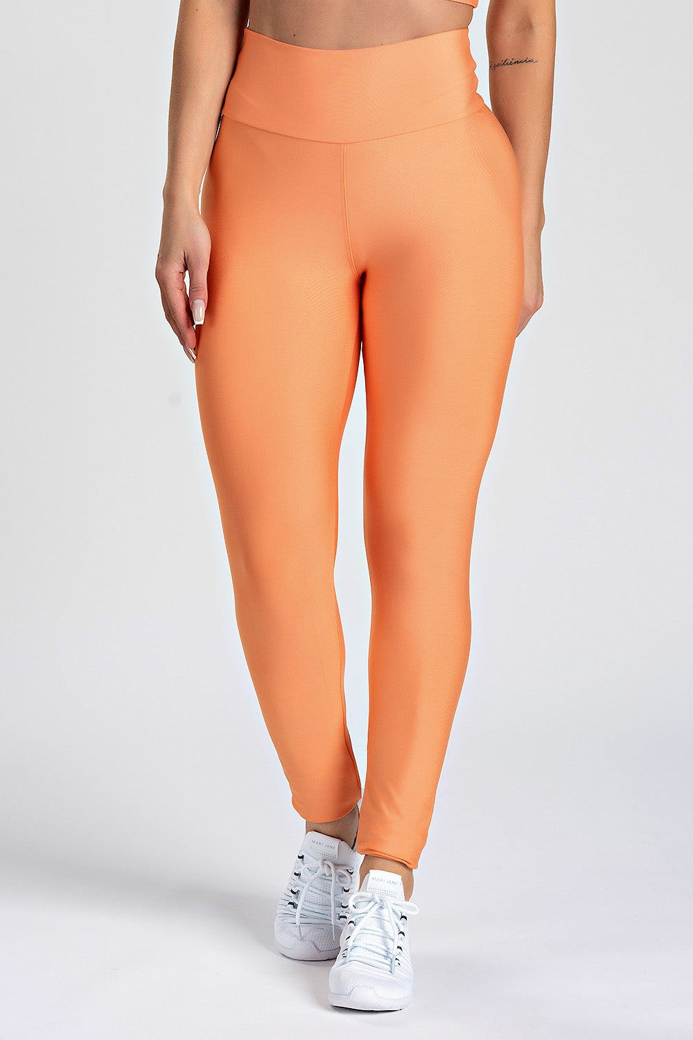 Legging Básica Lisa Laranja