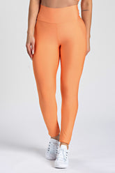 Legging Básica Lisa Laranja