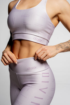 Legging Estampa Divina Lilás