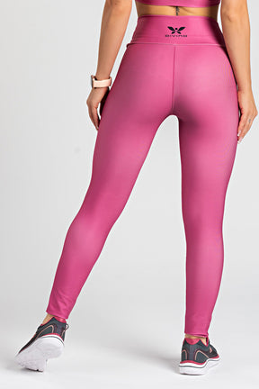 Legging Estampa Lisa Marsala