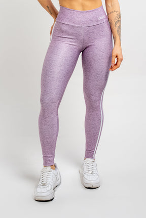 Legging Estampa Localizada Texture Violet