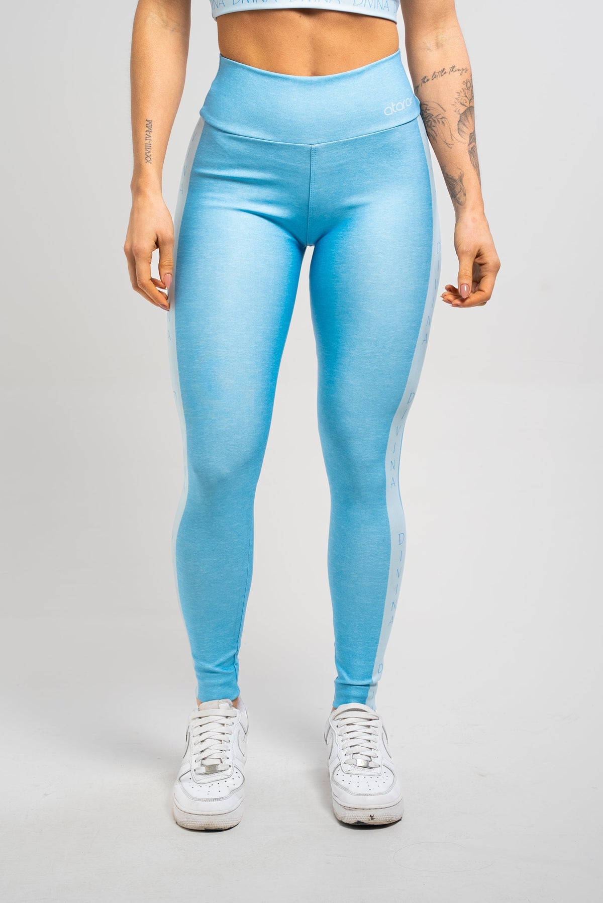 Legging Estampa Mescla Azul