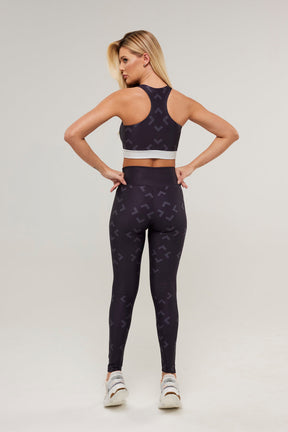 Legging Geometrico Preto