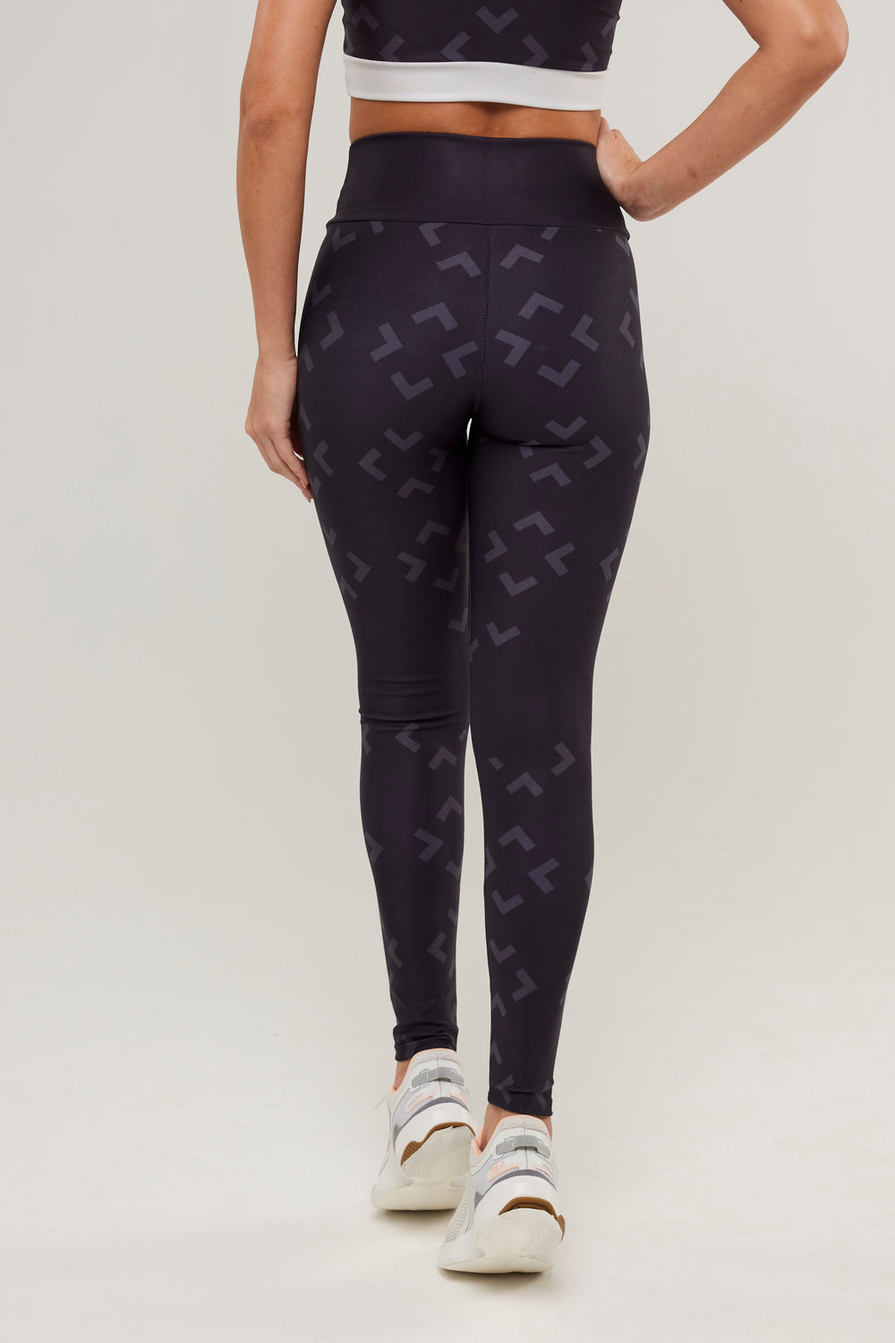 Legging Geometrico Preto