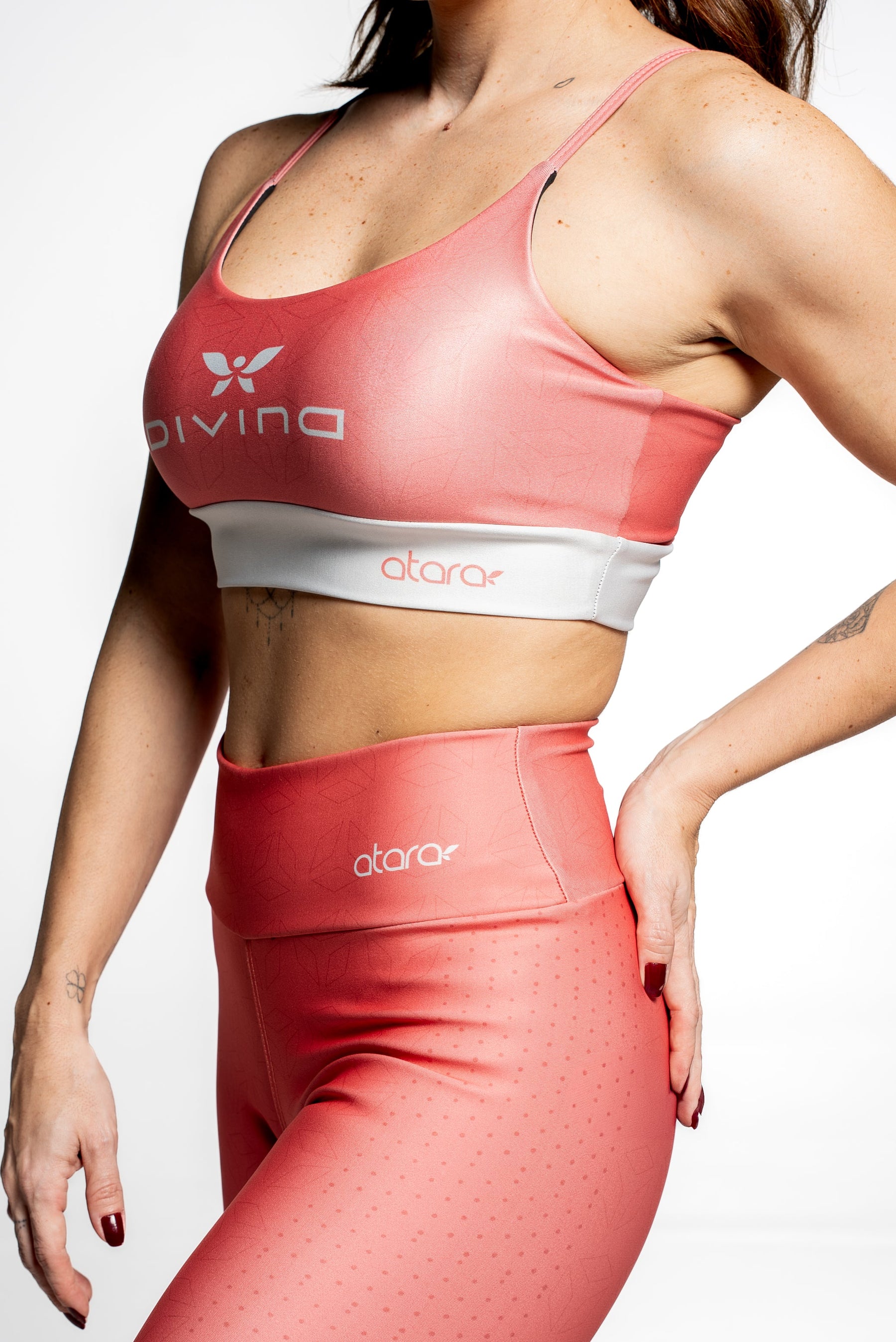 Legging Losango Laranja