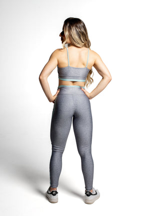 Legging Melange Green