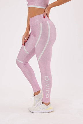 Legging Melange Rosê