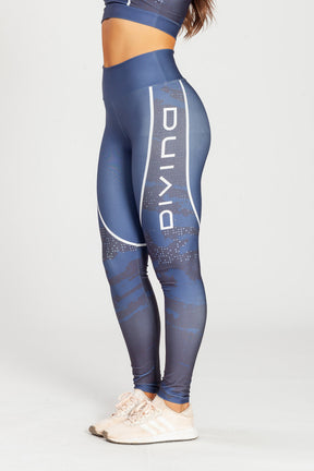 Legging Rajado Cinza