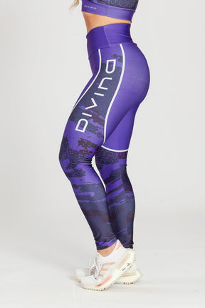 Legging Rajado Roxo