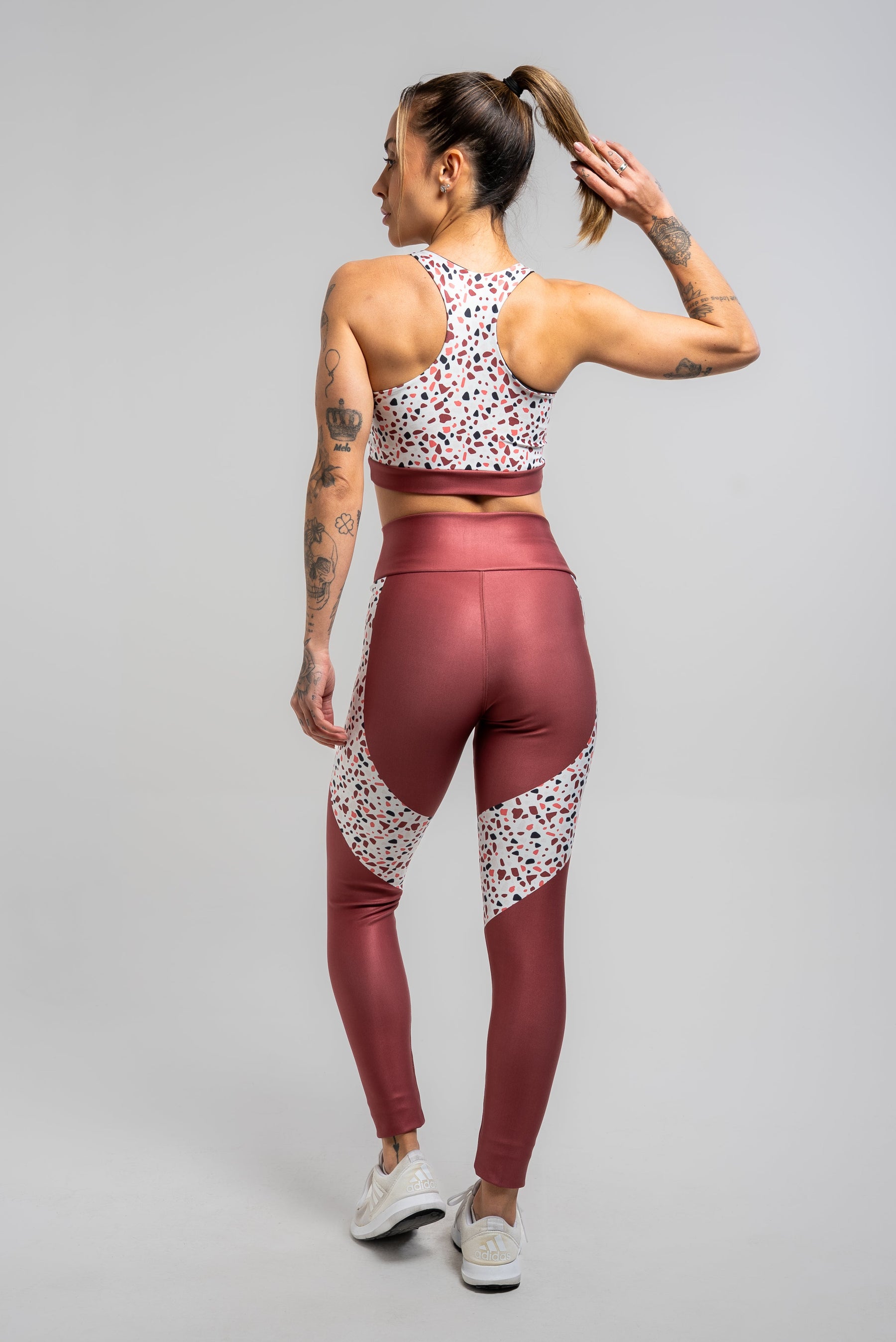 Legging Red Cherry
