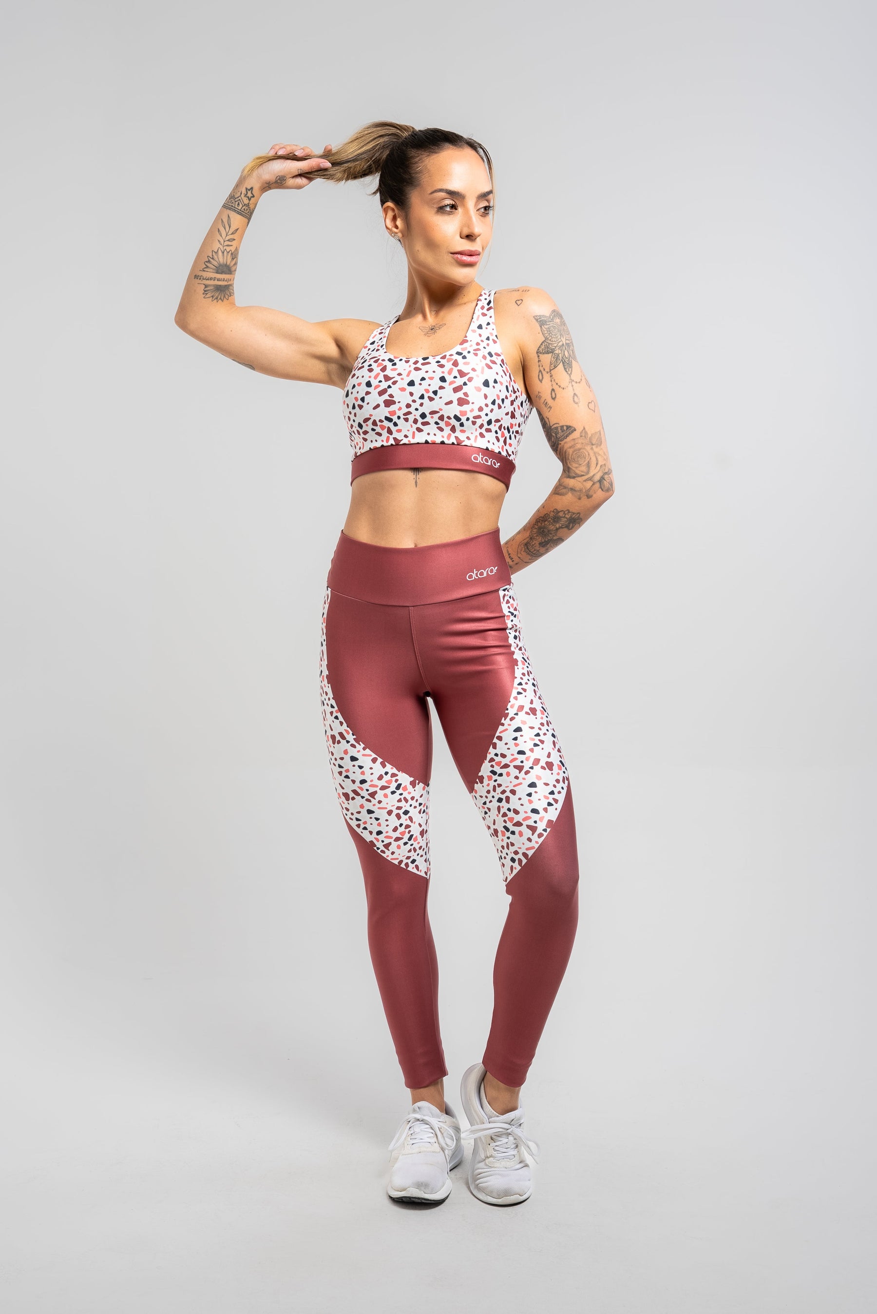 Legging Red Cherry