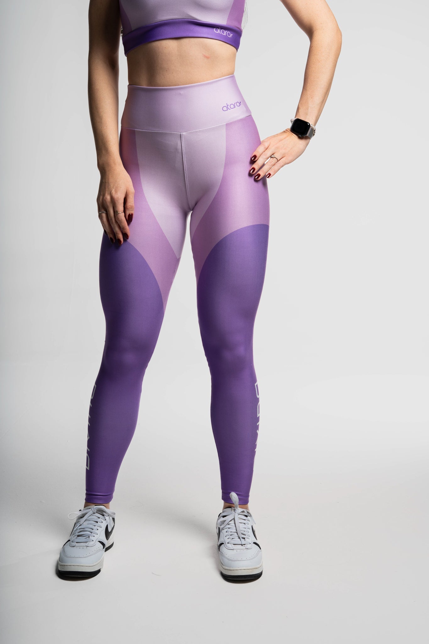 Legging Três Cores Roxa