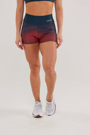 Shorts Gradient Black and Red