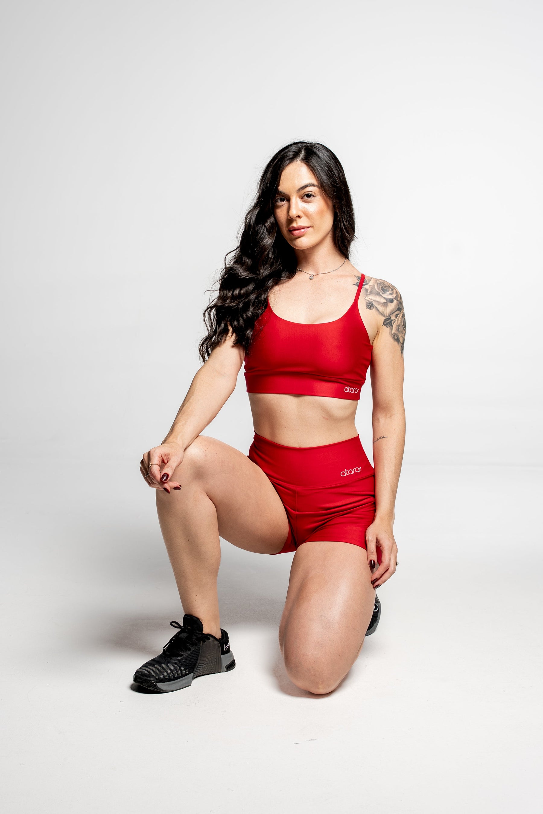 Shorts Liso Vermelho