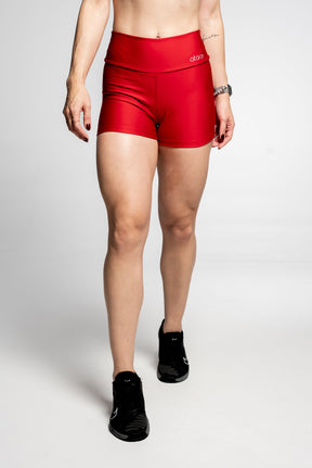 Shorts Liso Vermelho