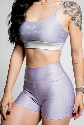 Shorts Losango Lilás