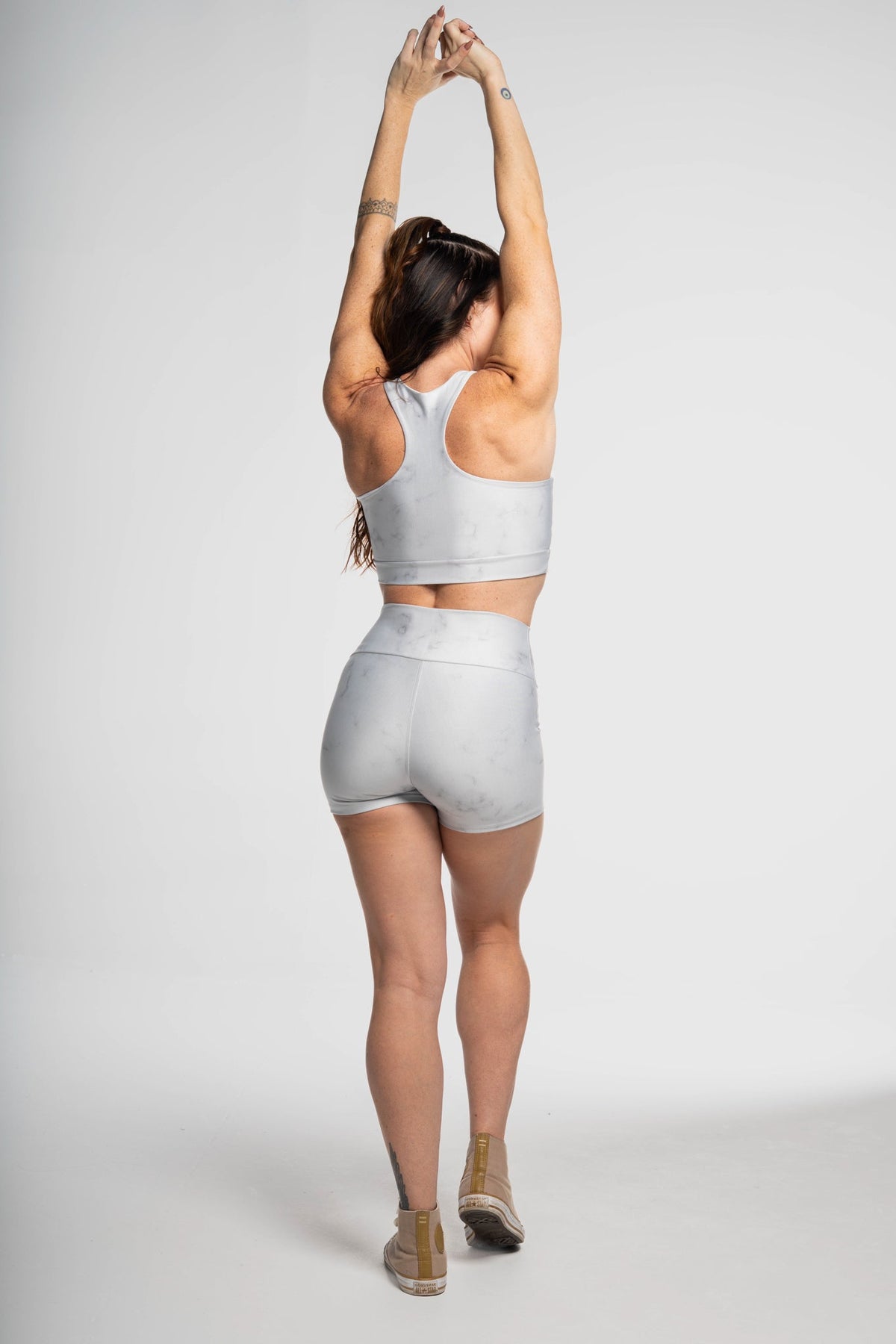 Shorts Mármore Cinza