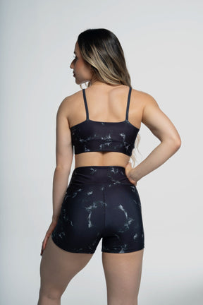 Shorts Mármore Preto