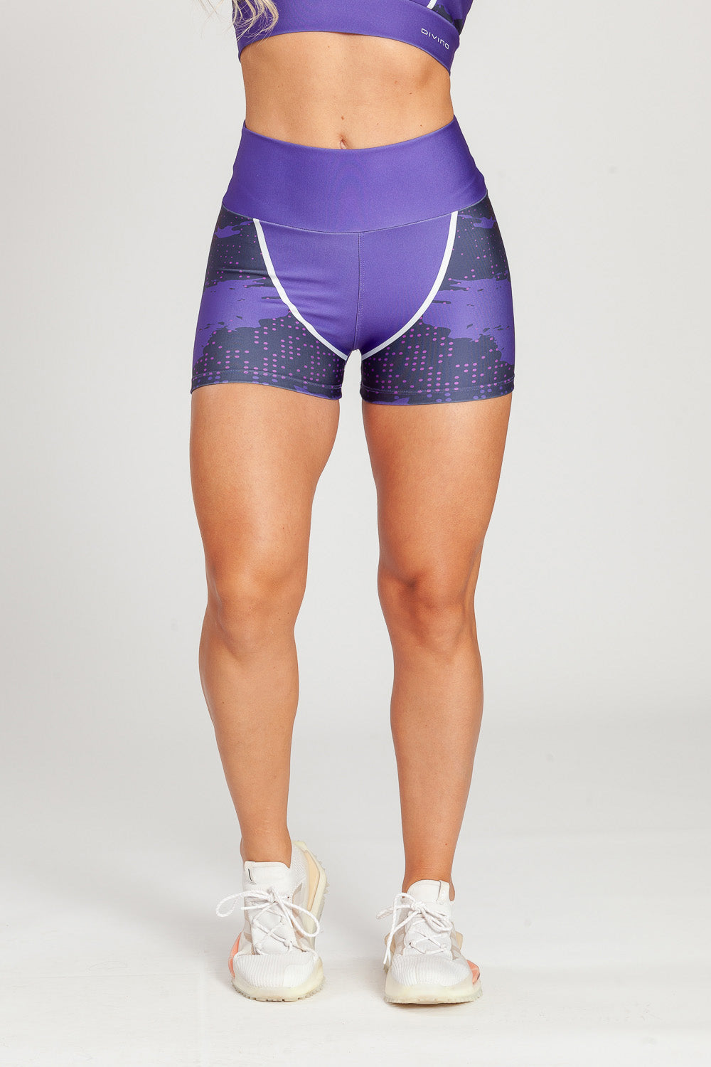 Shorts Rajado Roxo