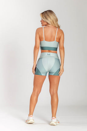 Shorts Três Cores Verde