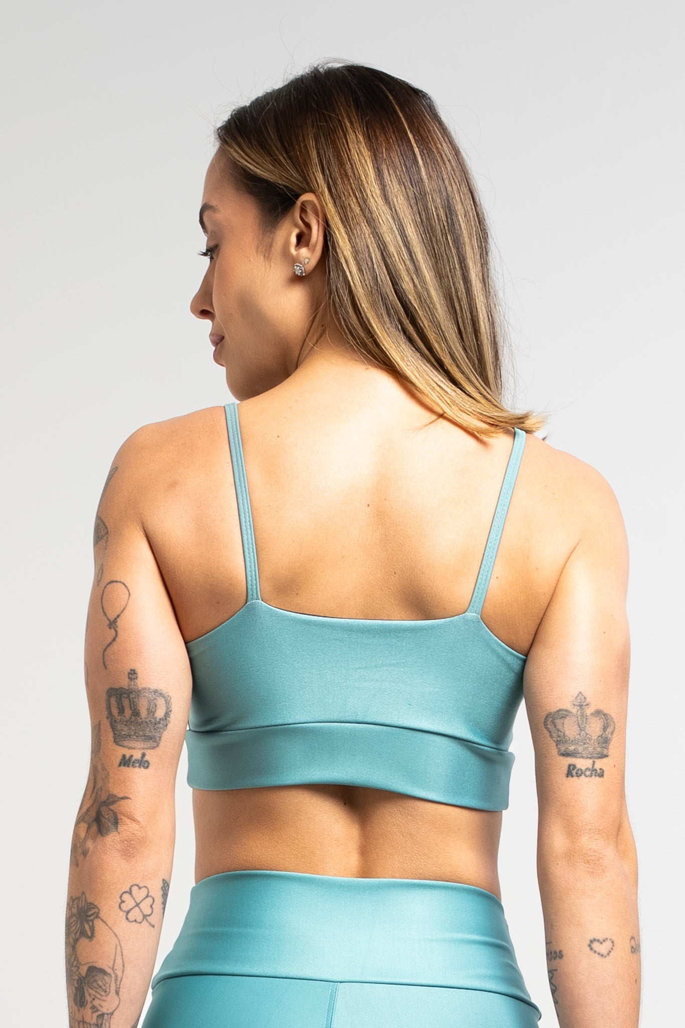 Top Alcinha Divina Degradê Verde