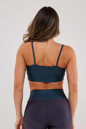 Top Alcinha Gradient Black and Red