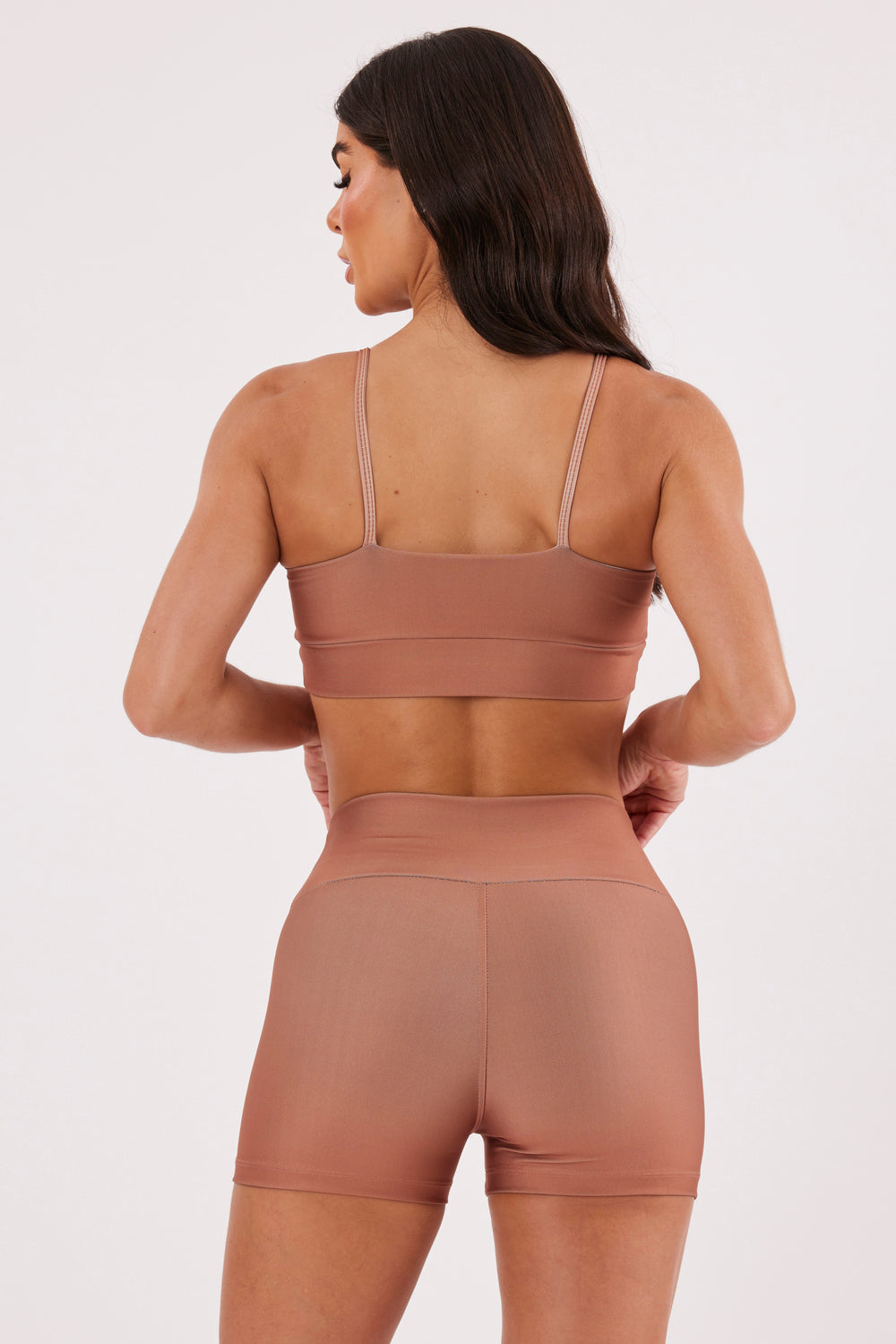 Top Alcinha Liso Caramelo