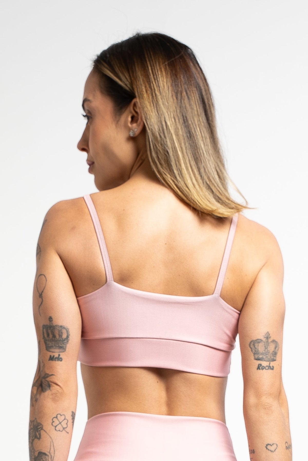 Top Alcinha Liso Salmão