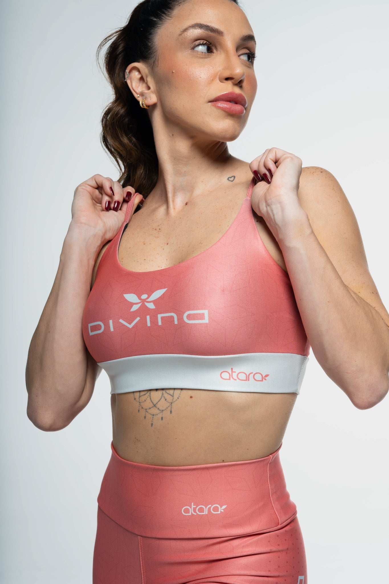 Top Alcinha Losango Laranja