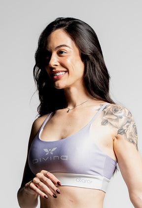 Top Alcinha Losango Lilás