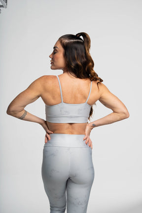 Top Alcinha Mármore Cinza