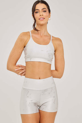 Top Alcinha Mármore Dourado