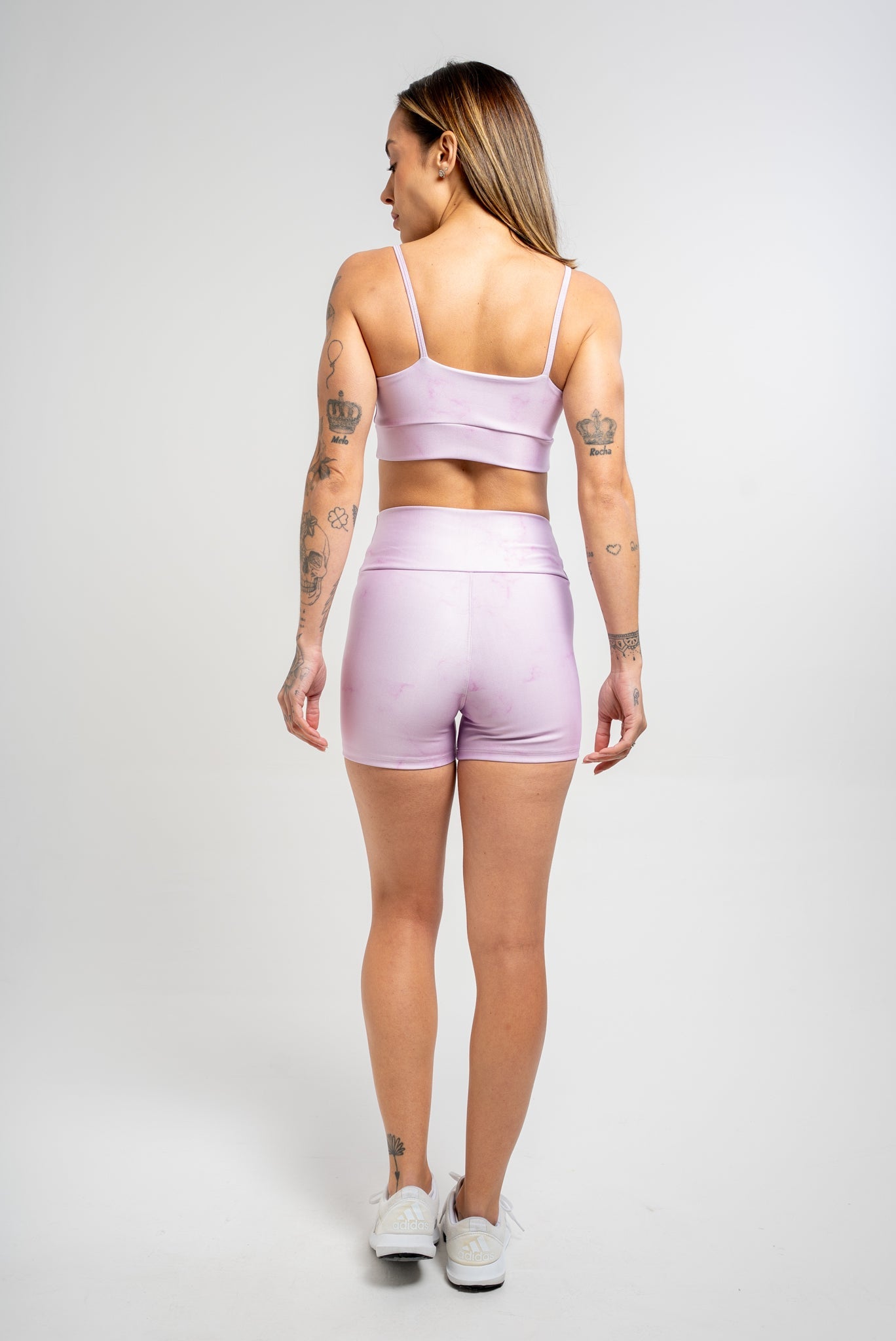 Top Alcinha Mármore Rosa