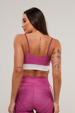 Top Alcinha Pink Fishbone