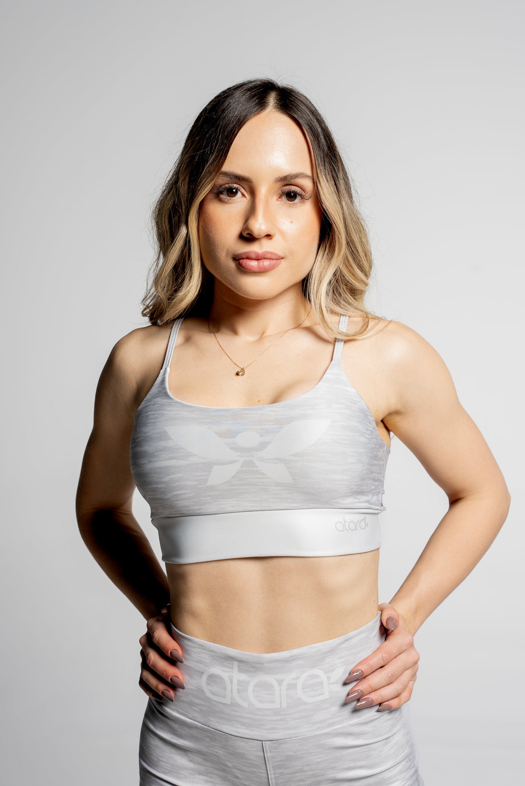 Top Alcinha Rajado Claro