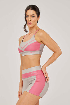 Top Alcinha Salmon Euphor