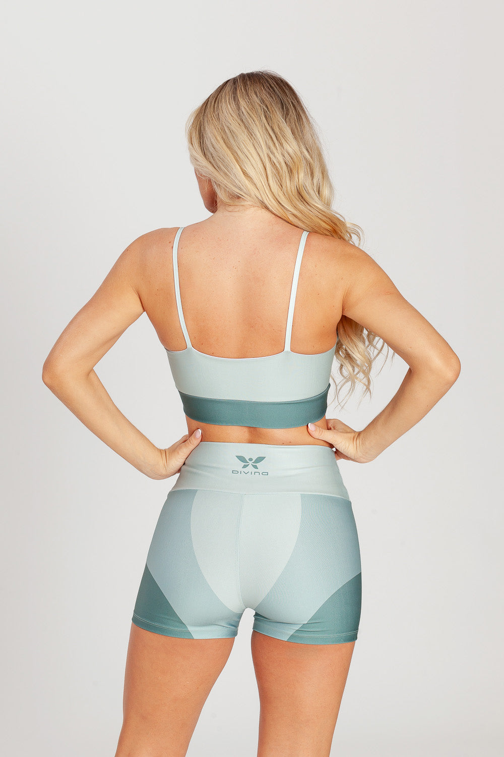 Top Alcinha Três Cores Verde