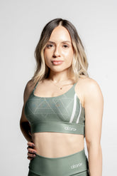 Top Alcinha Two Tracks Military