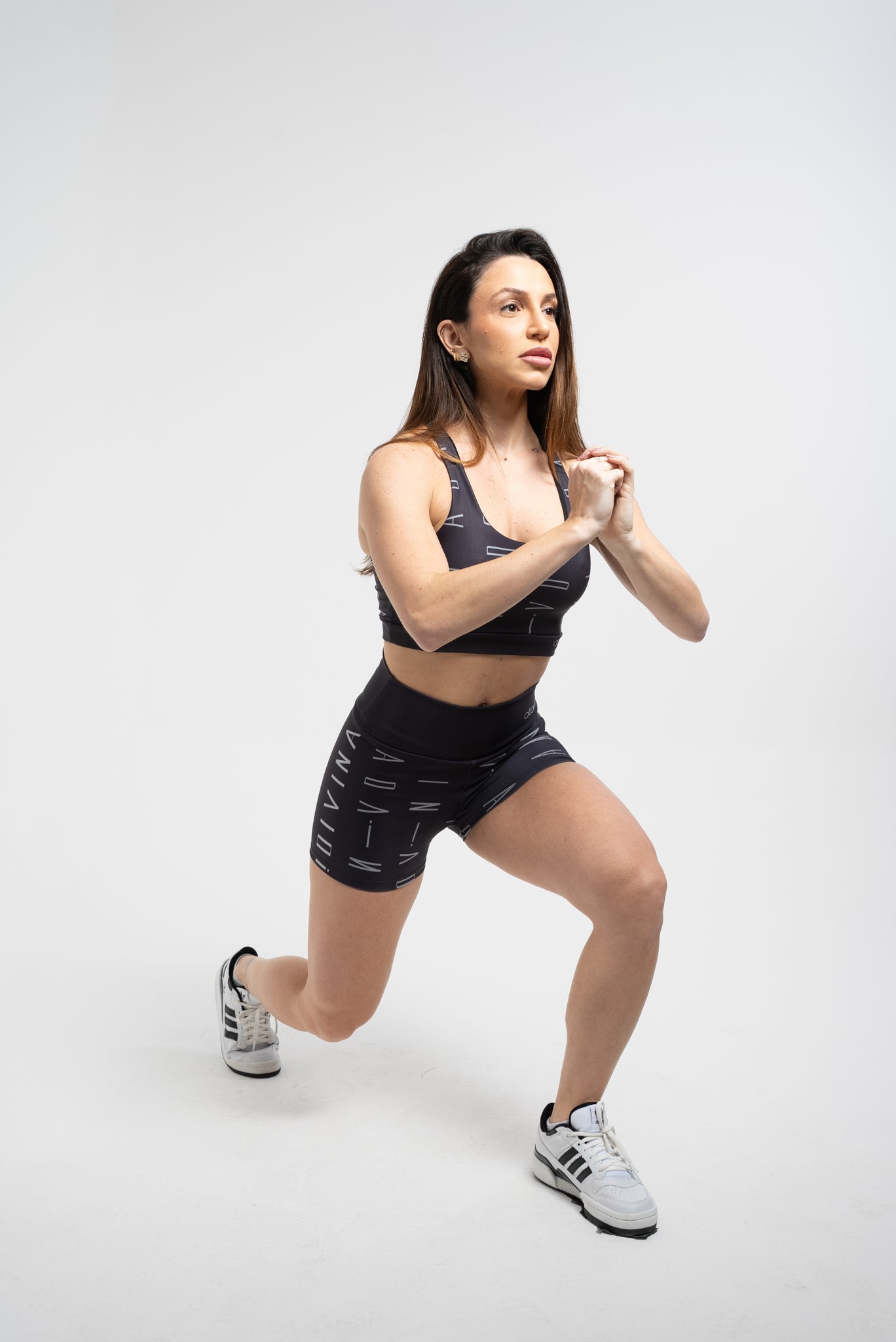 Top Nadador Estampa Divina Preto