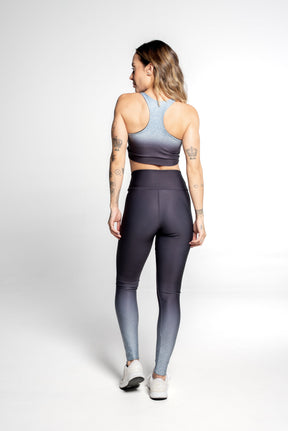 Top Nadador Estampa Immersion Cinza